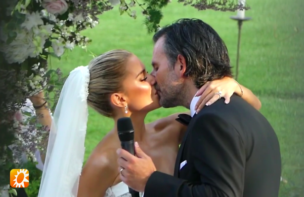 Sylvia Meis en Niclas Castello